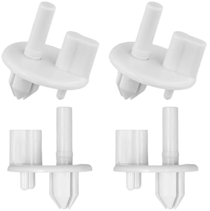 4 Pack 241993101 Refrigerator Shelf Cover Support, Sturdy Fridge Drawer Bracket Replacement Part Compatible with Frigidaire Kenmore Sears for 1513081 240350802 AP4393090 AH2358879 PS2358879 EA2358879