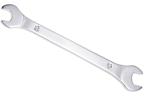 CoCud Chiave a Bocca Sottile Aperta, Metrica 8mm x 9mm, Doppia Estremità Sottile - (Applicazioni: per Dadi Sottili, Spazi Stretti), 1 Pezzo