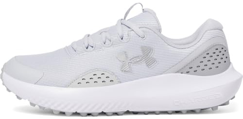 Under Armour Men's Surge Golf Cleat, 014 Gray, 11.5