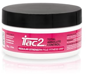 ITAC2® Pole Fitness Grip – Normale Stärke (100 g) Glas – bessere Griffhilfe für Pole Dancing, Aerial Silks & Aerial Hoop – trockene Hände und ultimativer Halt – wasserdichte Bienenwachs-Formel