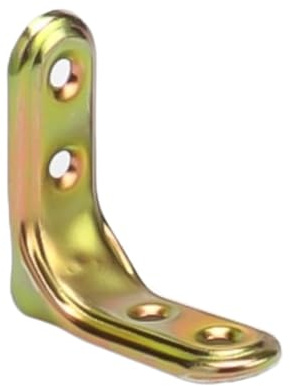 10pcs Winkel Klammer L Joint rechten Winkel Klammer Befestiger, L-Klammer Edelstahl Hardware Halterung für Schrauben Holzrahmen, Tische, Stühle, Betten(54*54*20mm)