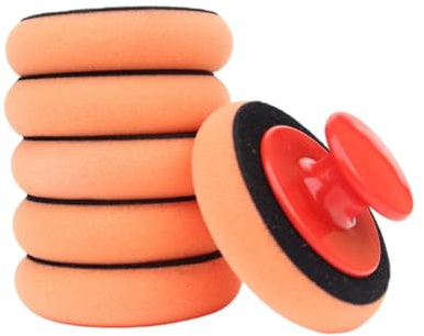 Schiuma lucidante per auto ceratura lucidatura cere auto applicatore pad lucidatura a mano lucidatore cere spugna lucidatore facile da cambiare teste di spugna