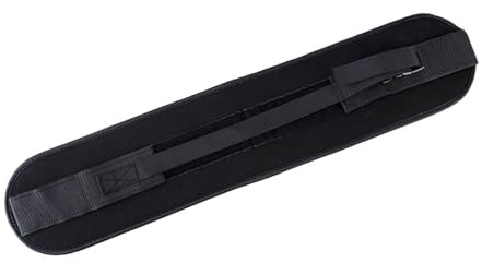 Ceinture d'haltères pour poussées de hanche - Rembourrage résistant - Réglable pour soulager la pression - Bande de protection pour femme
