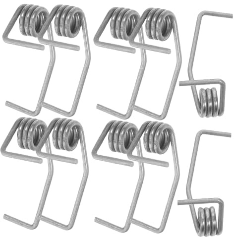 DOITOOL 10 Piezas De Resortes Para Puertas Francesas De Refrigerador Resortes De Repuesto Para Puertas De Refrigerador De Cierre Francesas