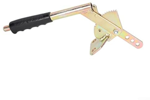 Mango de palanca de freno de mano de acero galvanizado con agarre antideslizante para remolque, RV, soporte de freno mecánico de estacionamiento de repuesto para acoplamientos estándar