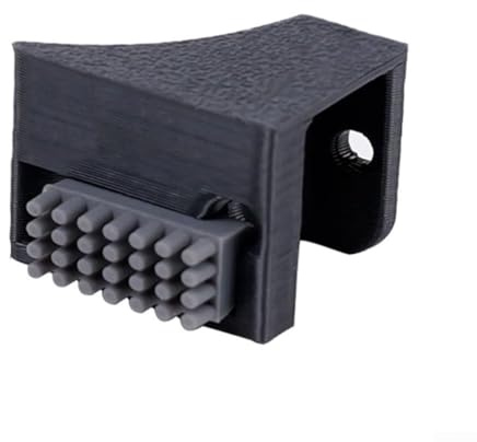 Panno pulitore per testina di stampa con spazzola in silicone montata per stampanti 3D Bambu Lab P1P, P1S, X1 e X1C (1 confezione)