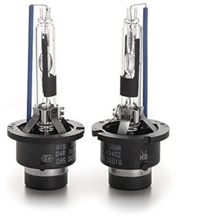 HYBKLER HYB D4R HID Bulbs, 8000K Diamond White Xenon Replacement D4R HID Headlight Bulb, 35W Low Beam 42406 66450 42406WX Car Headlamps, IP68 Waterproof Design (Pack of 2)