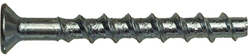 MUNGO 5510612 Betonschraube MCS-SK 6x120-Stahl verzinkt Inhalt: 100 Stück, silber, 6x120