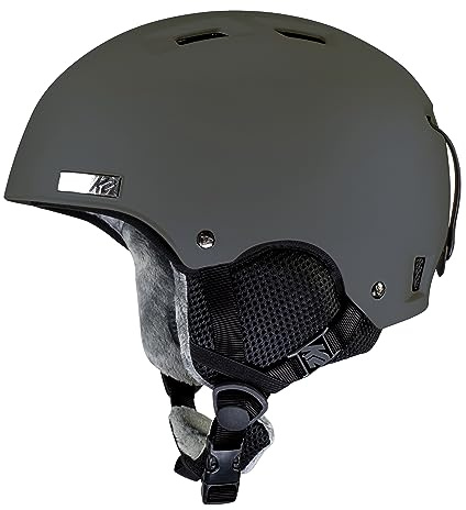 K2 Skis unisex – vuxen verdict hjälm, mörkgrå L/XL (59–62 cm)