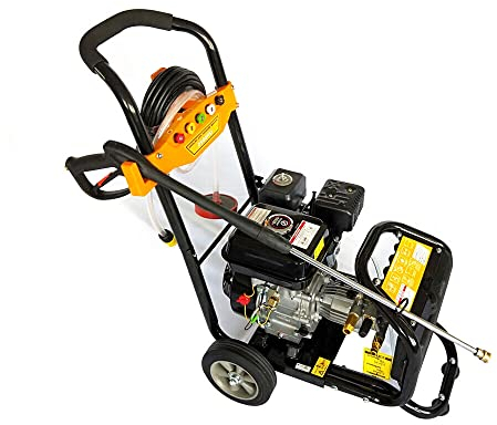 Benzin-Hochdruckreiniger-Kit, Hochdruckreiniger, 7,5 PS Benzin-Oberflächenreiniger, Benzinmotor-Dampfreiniger, Industrieller Benzinmotor-Dampfreiniger, für die Reinigung von schwerem Schmutz.