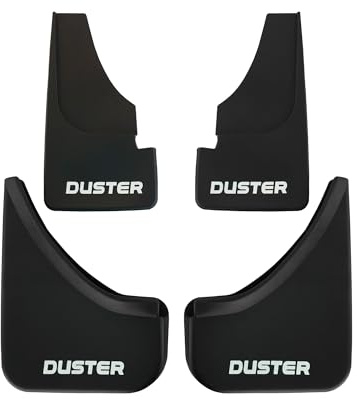 Acpa Paraspruzzi per Dacia Duster 2010-2017 anteriore e posteriore, set da 4 pezzi