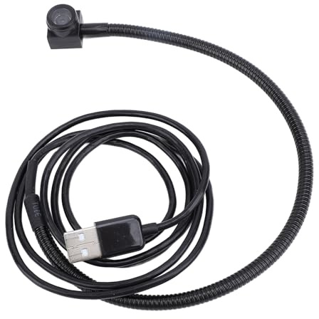 Srliya Webcam Centrale USB con Schermo Centrale 4K 15fps 8MP Messa a Fuoco Automatica Webcam con Angolo di Visione di 80 per PC Portatile