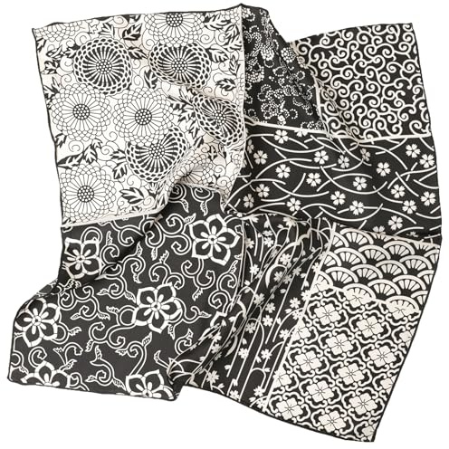 Prettystern Herr Dame reine Seide Bandana handrolliertes SeidenHalstuch unisex Nickituch