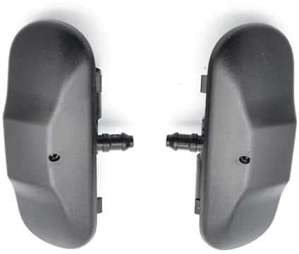 BSWRTH Waschwasserdüse Kompatibel Mit Seat Für Leon Für Fr 2017 2018 2019 2020 2 Stück Scheibenreinigungsdüse Wischerdüse Waschdüse 5M09559859B9