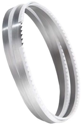 YJQHODY 3 Stück 2240 mm Bimetall-Bandsägeblätter, 4TPI Holzsägeblätter mit hoher Intensität for Holzzäune