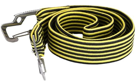 OAJABBGE Cordon Élastique avec Crochet Ceinture De Liaison Épaisse Et Étendue Sangle pour Bagages Corde Plate Antidérapante Sangle De Transport