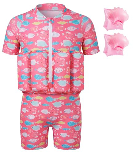 Summshall Badeanzug Baby Mädchen Jungen mit Floatation Kleinkind Schwimmtraining Hilfe Schwimmende Badeanzug EIN Stück Schwimmern Badeanzüge