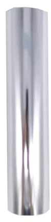 80 M/Rotolo Oro Argento Stampa A Caldo Foil Rotoli di Carta for Laminatore Trasferimento Calore su Stampante Laser Fai Da Te Artistica e for hobby 32 centimetri larghezza per Pelle Fai da Te(Silver)