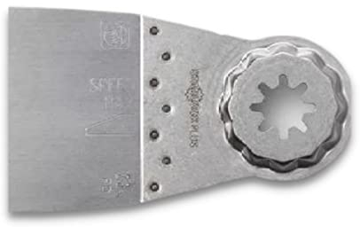 FEIN Raschietto rigido, Versione lunga, Attacco Starlock Plus, Utensile adatto come raschietto vernice e per Rimuovere Residui di Collante, Moquette, Collante per Piastrelle e Rivestimenti