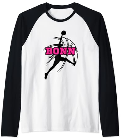 Bonn Basketball Fan Support Rheinland Stadion pink Raglan