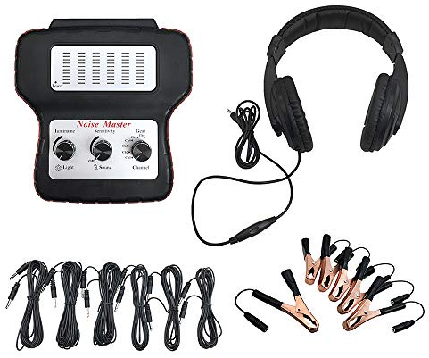 JINGFENG Elektronisches Stethoskop Auto Noise Finder Diagnosehörgerät Maschine Mehrkanal-Geräuschdetektor Abnormaler Schalldetektor für die Automobilindustrie