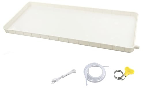 Air Conditioner Drip Pan, Portable Air Conditioner Internal and External Unit Water Tray PP Tray Water Collector Pad - Perfect for Split Air Conditioner Heat Pump Systems (Color : 3-5P, Size : 300cm