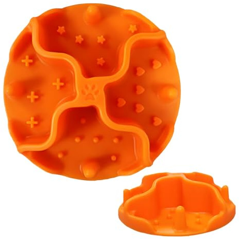 Shurzzesj Dog Lick Mats, Pet Suction Cup Licking Mat, Dog Crate Lick Pads Slow Feeder, Lick Pad Crate Training Toy for Medium Small Dogs