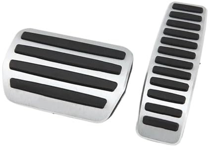Auto Pedal Abdeckung Für Q7 Aluminiumlegierung Auto Styling Auto Pedal Pads rutschfeste LS Auto Auto Pedalabdeckungen Fußpedal Pedalkappen(2 pcs at)