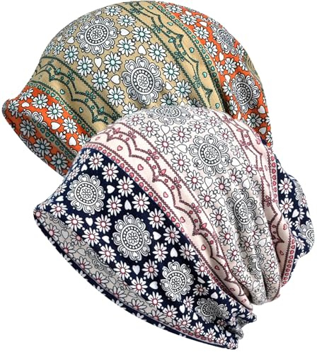 XYIYI Damen Mütze Chemo Hut Slouchy Kopfbedeckungen Kopf Wraps Krebshüte