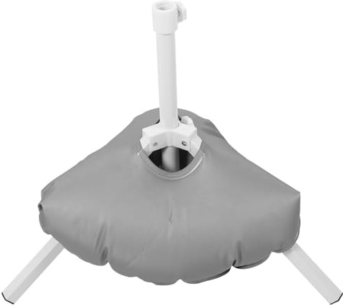 Toyvian 1 Set Portable Parasol Base Stand Sturdy Umbrella Holder with Water Filled Bag for Garden Beach and Camping Durable Construction for Wind Resistance