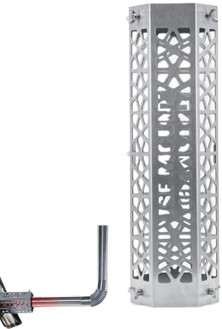 Chimney Insulation Protection,Removable And Splitable Protector,Hexagonal Chimney Protection - For Outdoor Activities Like Camping And Picnic And Tent And Climbing As Well As For Home Yard