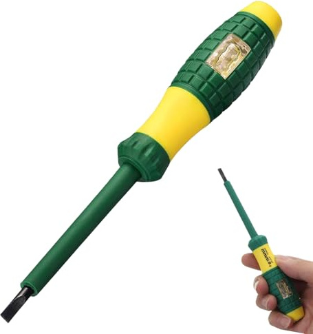 Pen Electric Tester Mains Tester Screwdriver Electrical Screwdriver 220V Voltage Electrical Pen 220V Voltage Electric with Test Power Detector Probe