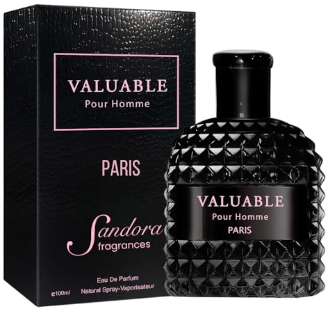 Sandora Fragrances Men's Cologne – INSPIRED by A WORLD RENOWNED MEN'S PERFUME – Earthy Fresh, Violet Leaf, Salt, Ginger – Fresh, Aquatic, Spicy, Woody – Long-Lasting Eau de Parfum 3.4 fl oz
