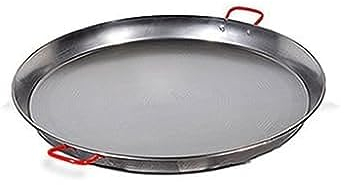 Garcima 5020063-Padella per la Paella Valenciana, Nero, 36 cm