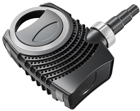 SunSun NEO-4800 SuperEco Dammpump Energisparande Filterpump 4500l/h 30W Trädgård Damm Bäck Pump