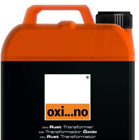 Oxino 25 Litros, Transformador Convertidor Óxido, Tratamiento Contra Oxidación 100% Líquido, Para Hogar, Automoción, Cierres, Construcción, Industria, Naval, Etc