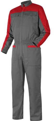 WÜRTH MODYF Tuta automotive grigia/rossa uomo