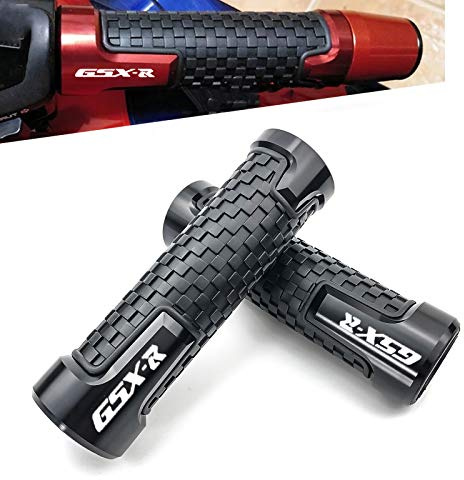 YIMOTO,Motorcycle Grips 78inch 22mm Universal Non Slip Handlebar Grips Aluminum Handle Grips for Suzuki GSXR 125 150 600 750 1000 (black)