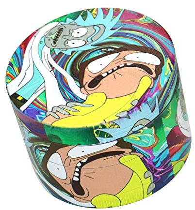 Kitchen Spice Grinder 2.4'',Cartoon 2 Cyan