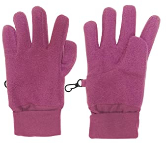 maximo Fingerhandschuhe/Fleecehandschuhe mit Strickstulpe in BEERE 99600 (5)