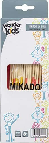 Mikado en Bois, Pochette Et Notice