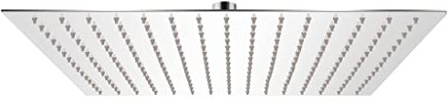 INLIFE Regenduschkopf Edelstahl 40x40 cm Quadratisch,2.47kg,142162