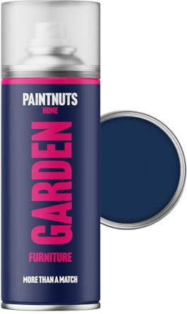 Paintnuts Garden Furniture Paint - RAL-5013 - COBALT BLUE Matt 400ml Spray Can