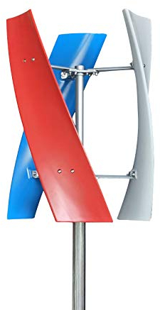 400W 12V/24V windrad stromerzeugung Windräder Wind Strom Generator Generators Windkraftanlage Vertikal Windturbinen Bausatz für Heimgebrauch Straßenlampen Boot Windmühle (24V)