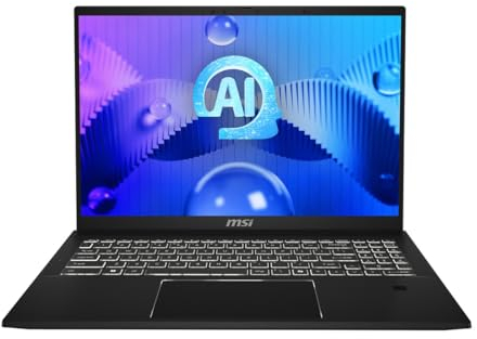 MSI Summit E16 AI Evo A1MTG-010 16 QHD 165 Hz Touch Display, Intel® Core™ Ultra 7 155H, 32GB RAM, 1TB SSD, Windows