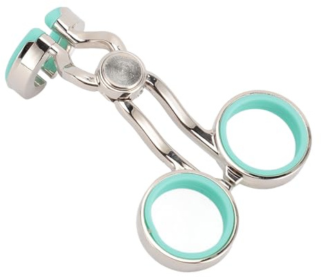 Asixxsix Con tact Lens Wearing Aids, Portable Con tact Lens Eyelid Stretcher Stainless Steel Con tact Lens Applicator Tool Ergonomic Color Con tact Lens Wearingtool with Storage Case
