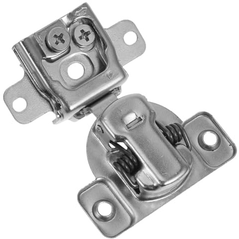 jojofuny Bisagra De Puerta Hacia Adentro Cierre Suave Oculta Ajustable Para Armarios De Cocina Invisible Sin Marco Para Puertas