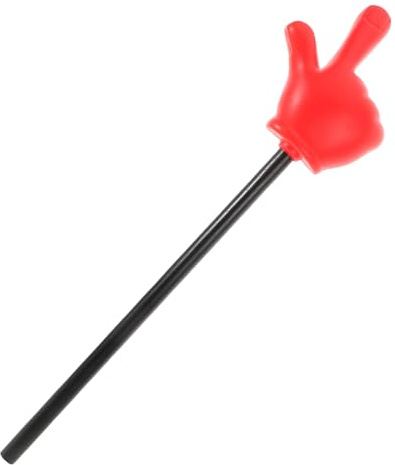 Puntero de Dedo de Plástico para Aula y Conferencia, Juego Interactivo | Varilla de Gestos, Accesorio Multifuncional, Útil en Clase y Fiestas, para Actividades y Presentaciones