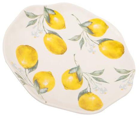 Mipcase Assiette à Motifs De Fruits Céramique Assiettes à Apéritif Pour Nourriture