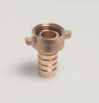 Messing 2/3 Schlauchkupplung flachdichtend, 11/4 Überwurfmutter IG x 32mm Tülle aussen